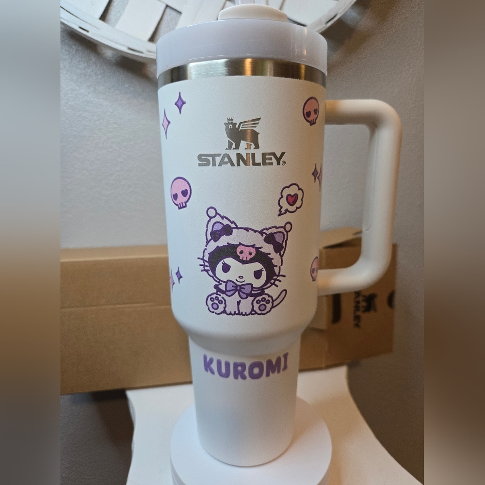 Kuromi White and Purple Tumbler Cup 40oz